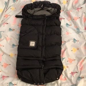 7 am enfant 212 blanket in black